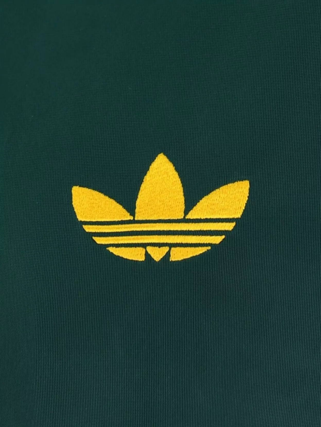 Adidas Striped Collar Cuffs Pockets