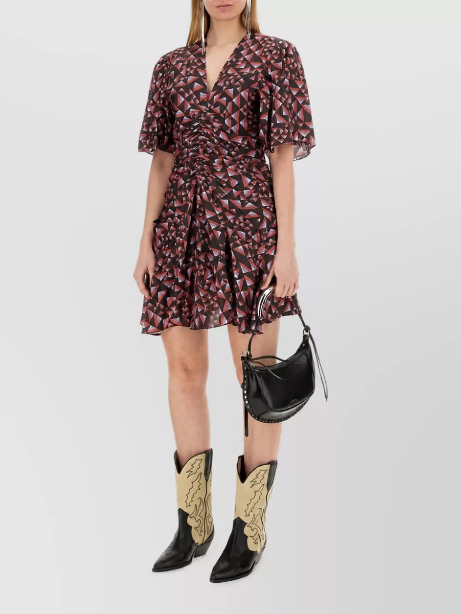 Isabel Marant Silk Blend Mini Dress