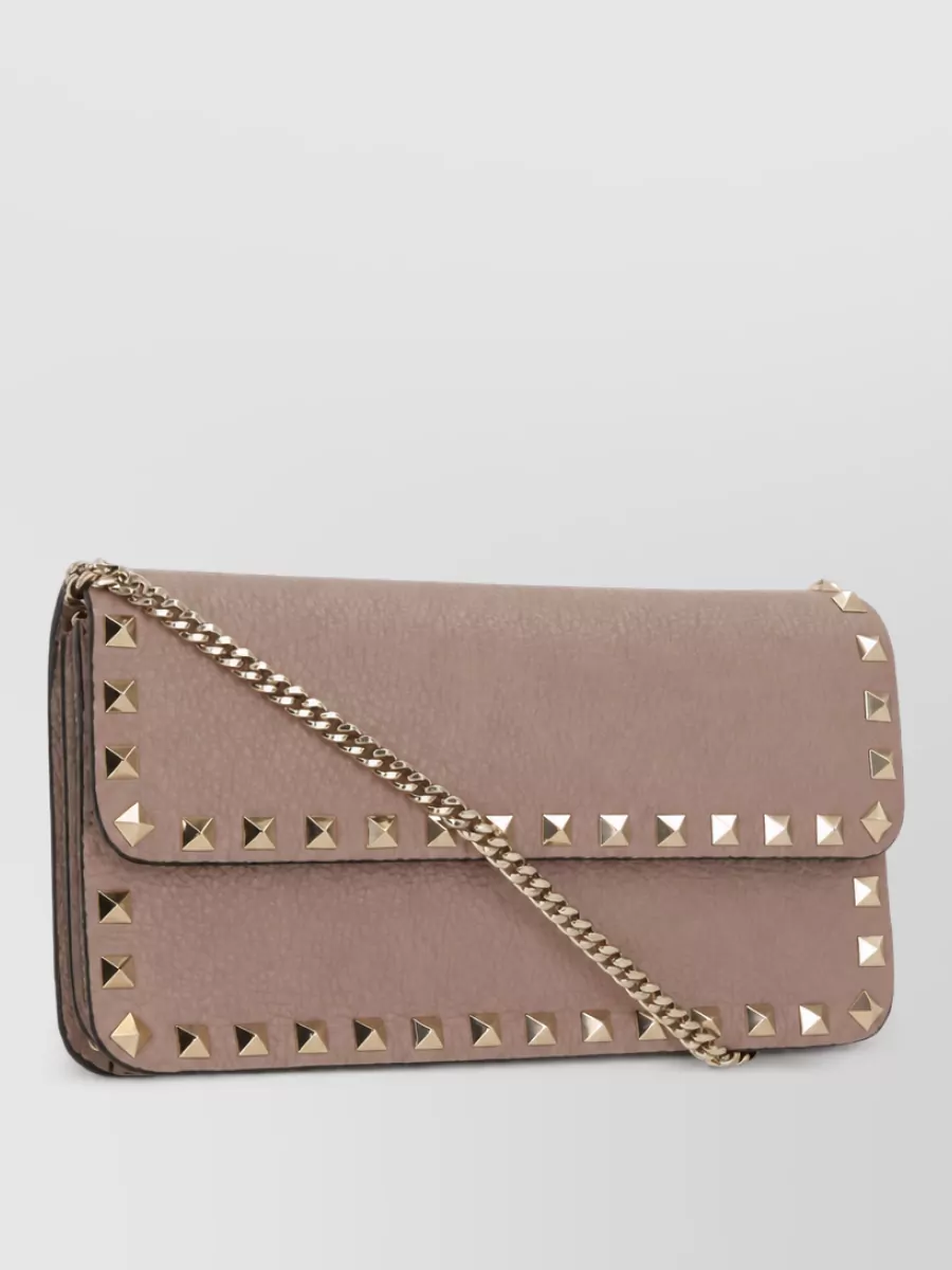 Valentino leather clutch bag