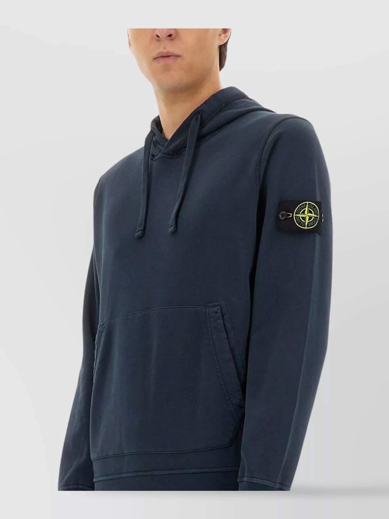 Stone Island Cozy Hooded Fleece Front Pocket