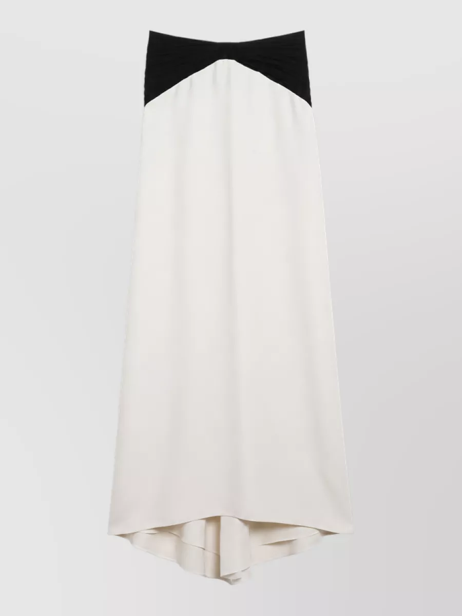 Valentino Garavani silk maxi skirt