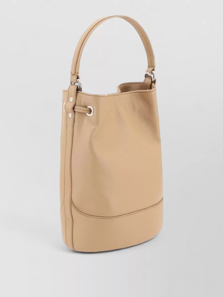 Zanellato Daily Small Leather Bucket Shoulder Bag