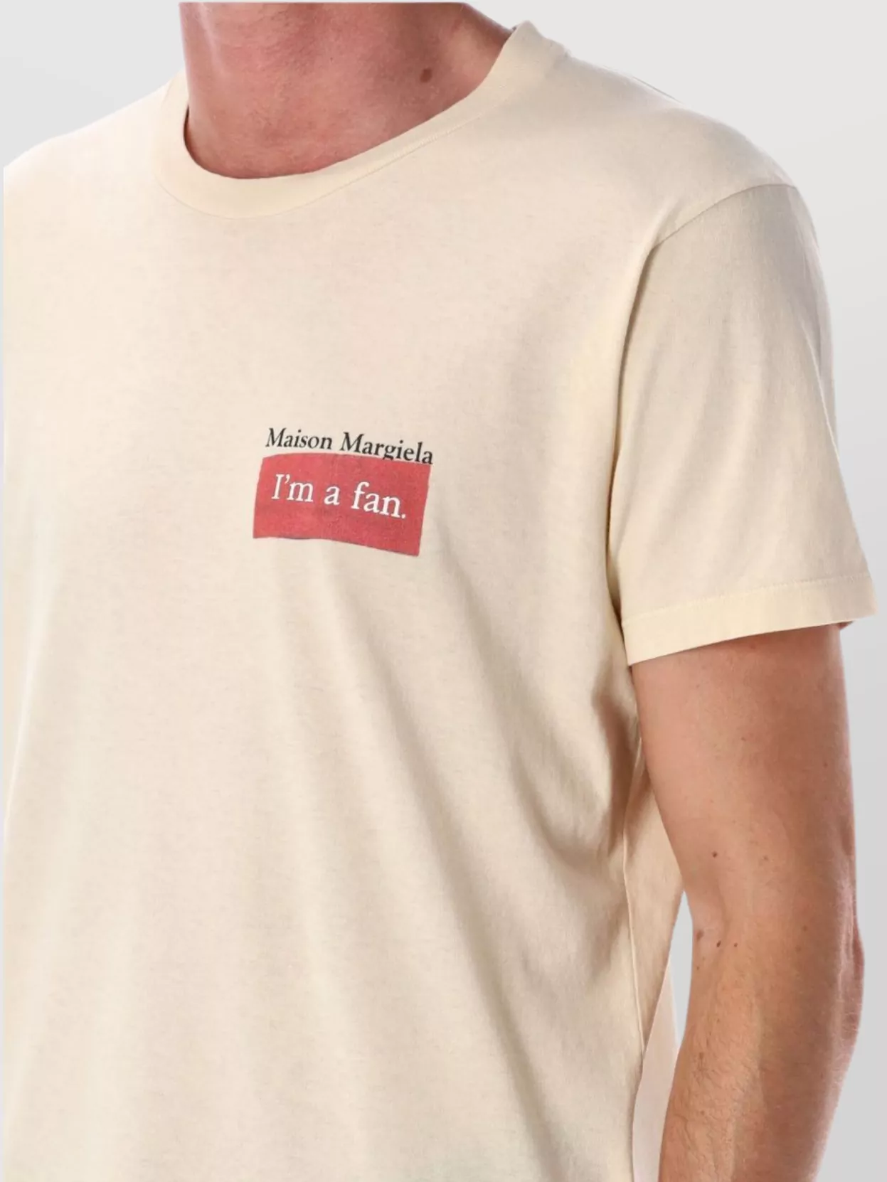 Maison Margiela Fan Statement Graphic T-Shirt