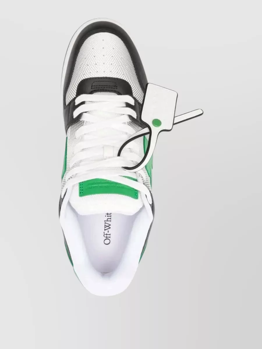 Off-White Leather Out Of Office Low-Top Sneakers