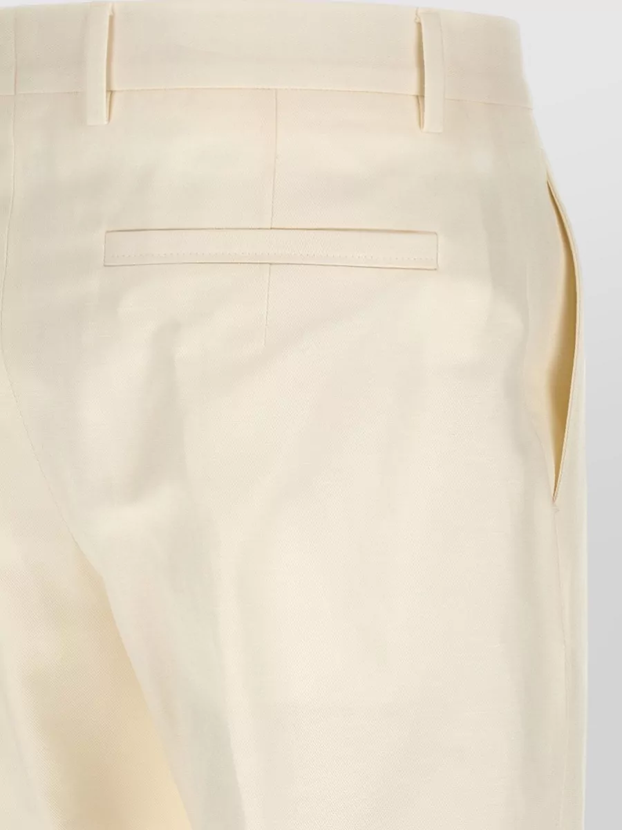 Zegna Pleated Regular-Fit Tailored Trousers