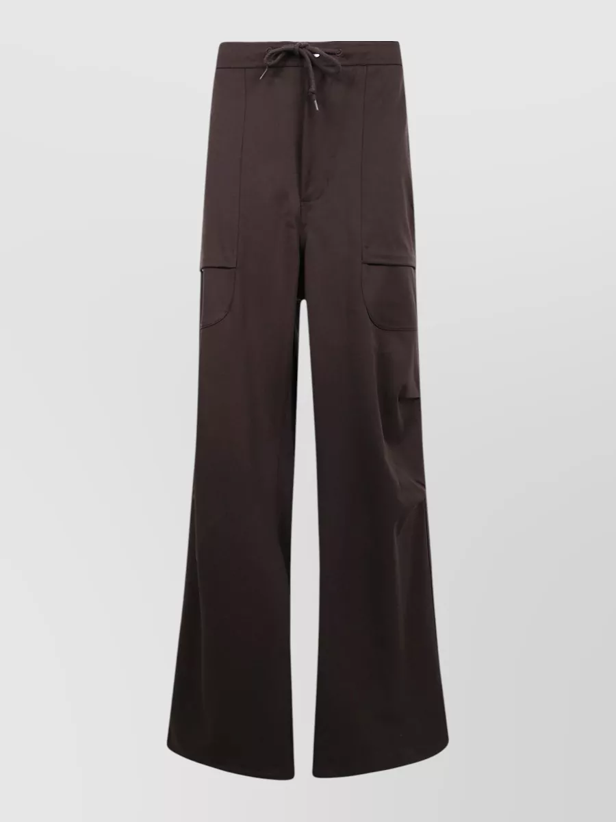 Entire Studios wool cargo wide-leg trousers