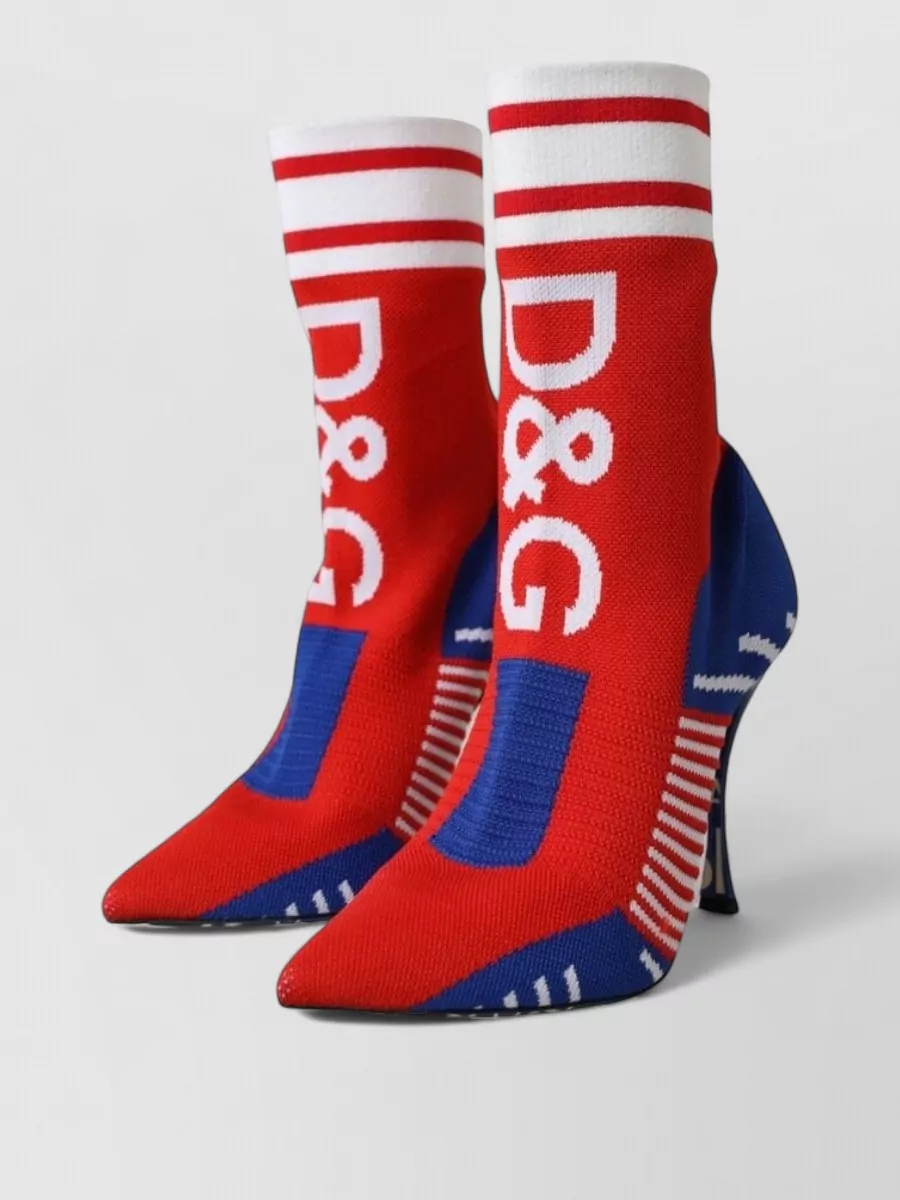 Dolce&Gabbana stretch sock short boots