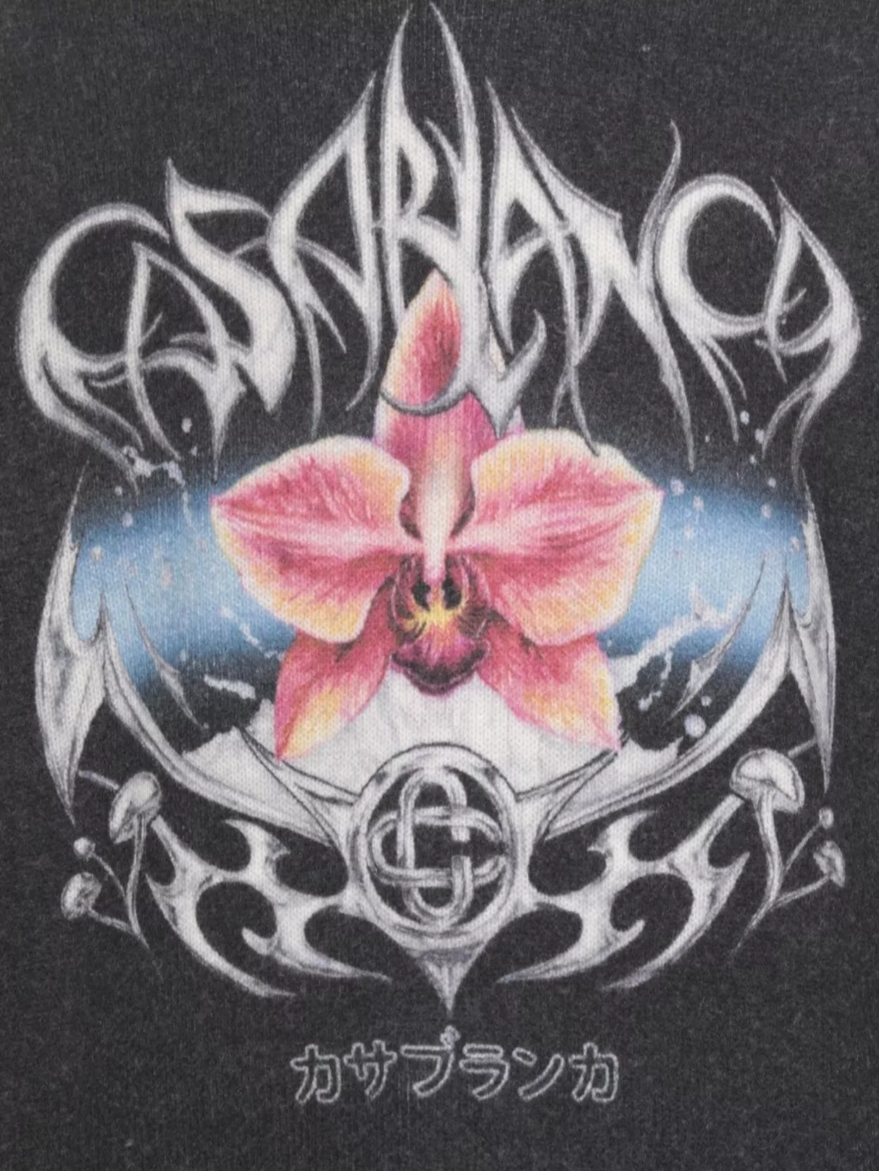 Casablanca Graphic Print Crew Neck Wool Sweater