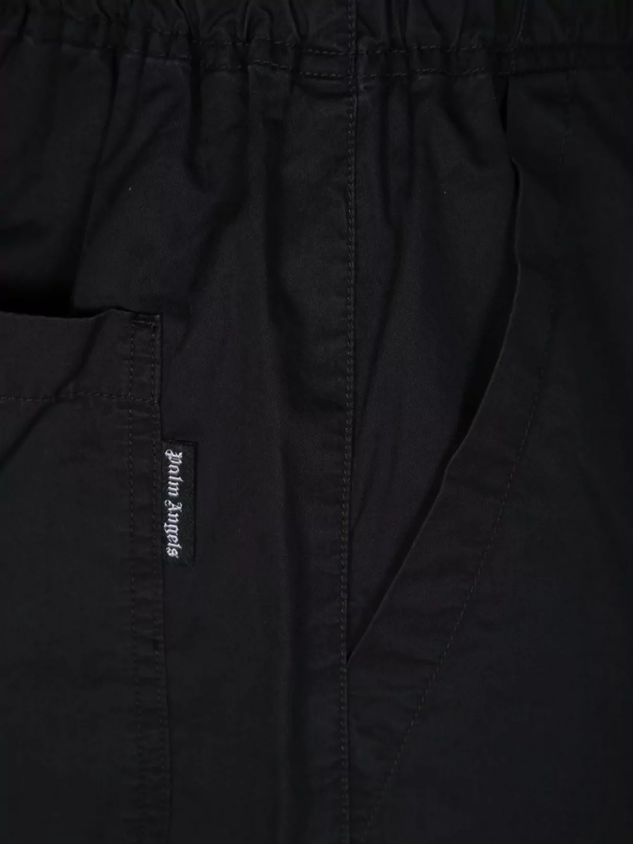 Palm Angels Curved Logo Loose Pants
