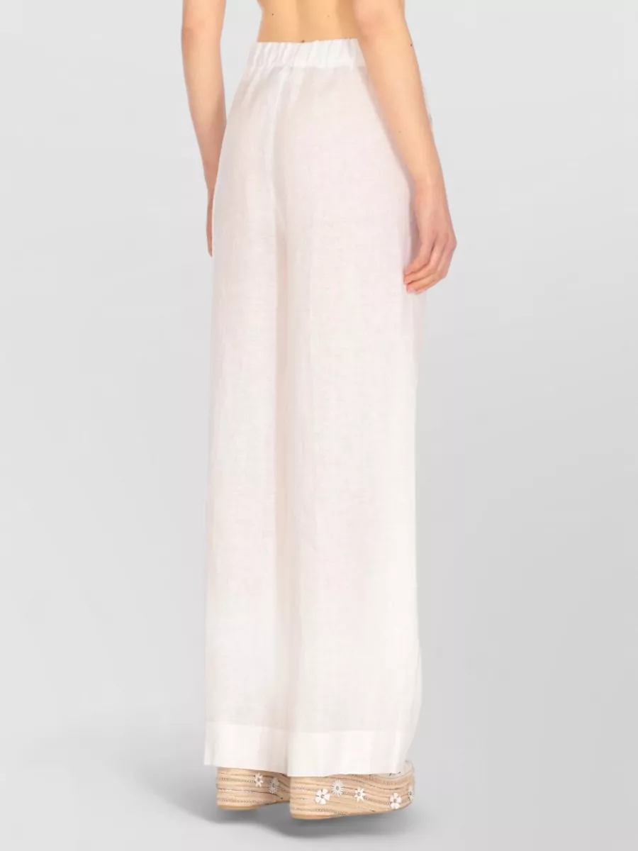 Antonelli Firenze Linen Wide-Leg Trousers