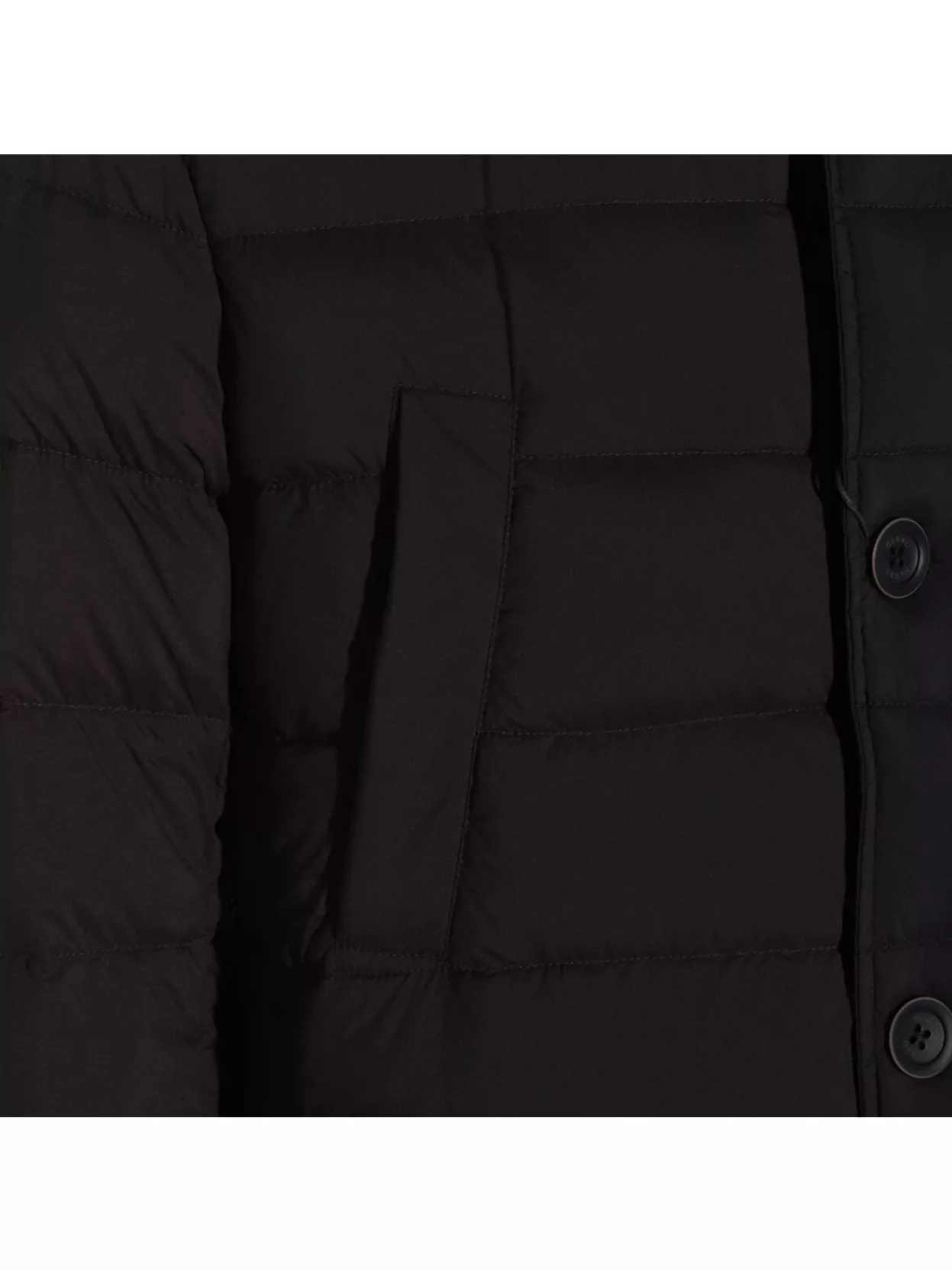 Herno Padded Jackets With High Collar And Side Pockets