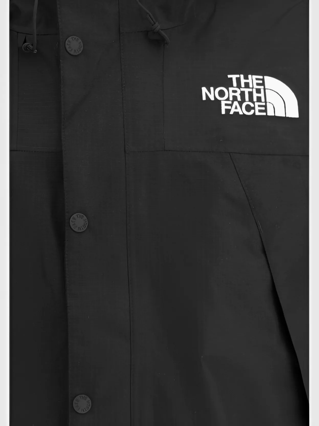 Shop The North Face Hooded Mountain Jacket Adjustable Features