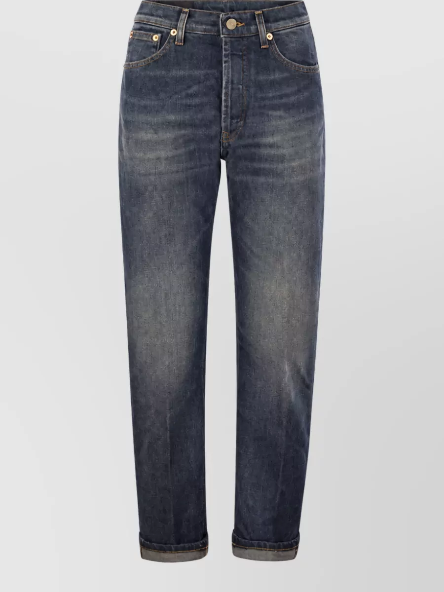 Dondup denim straight-leg trousers