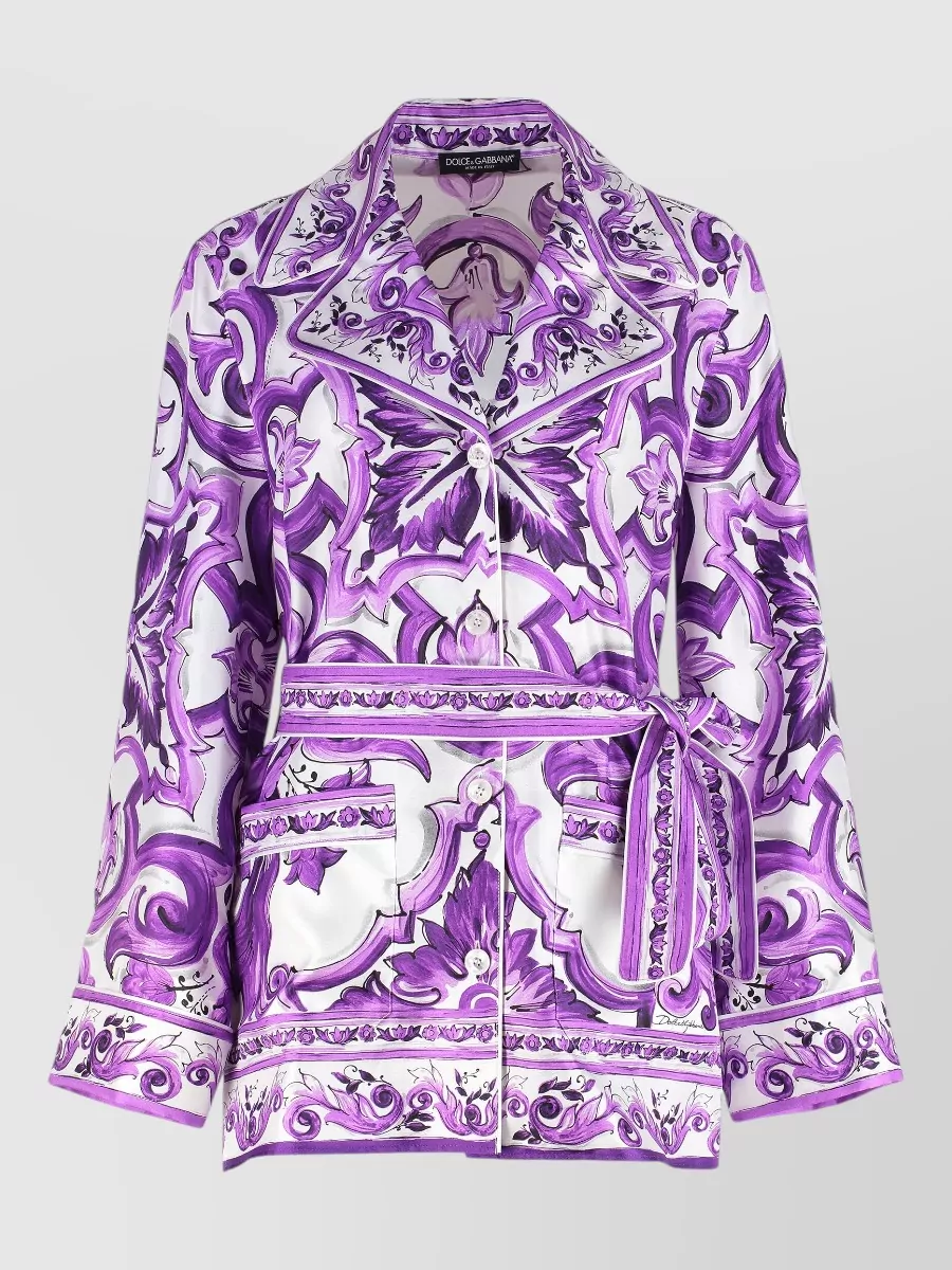 Dolce&Gabbana Silk printed shirt
