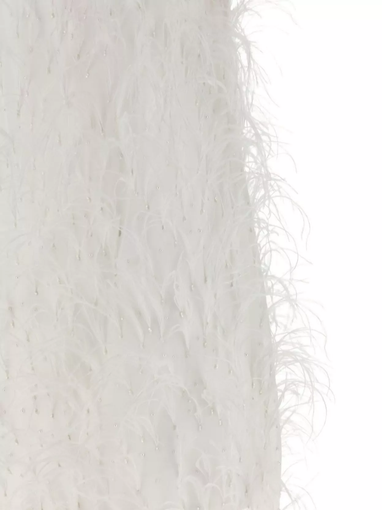 Pinko Feathered A-Line Mini Dress