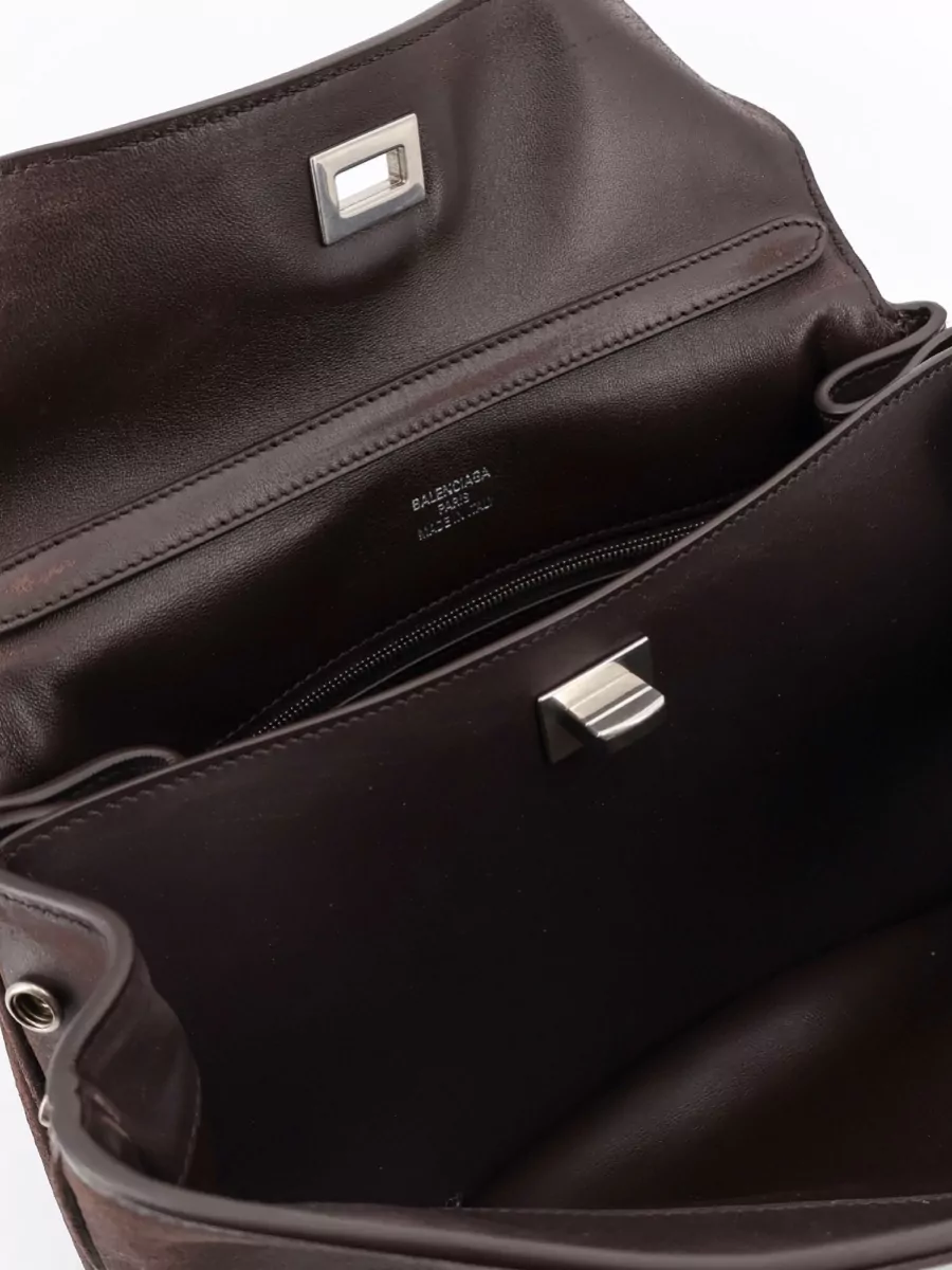 Balenciaga Rodeo Small Leather Shoulder Bag