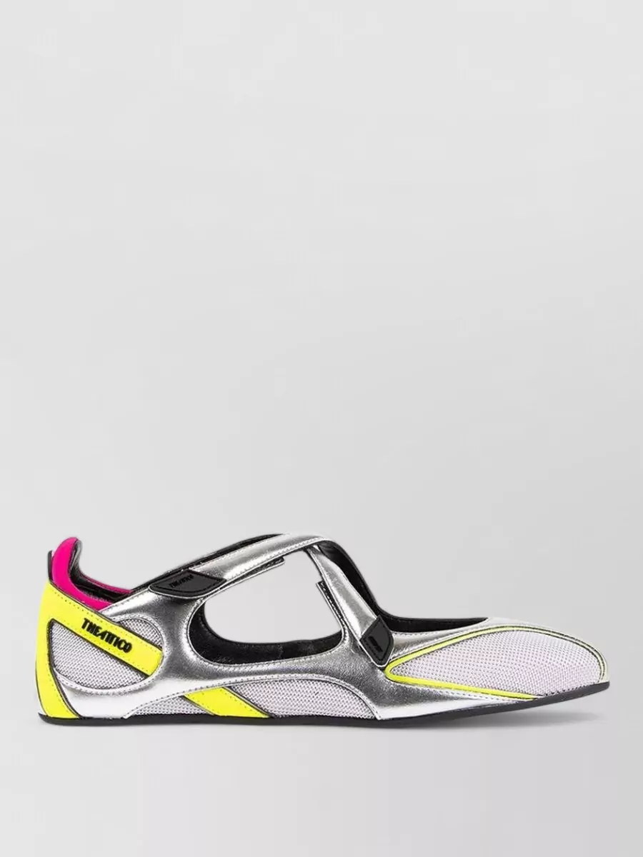 The Attico Holographic Ballerina Flats