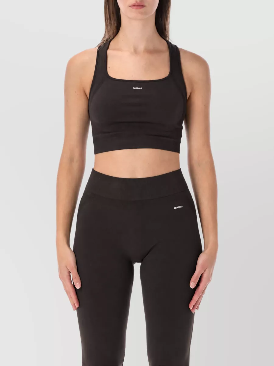 Pangaia seamless square neck tank top