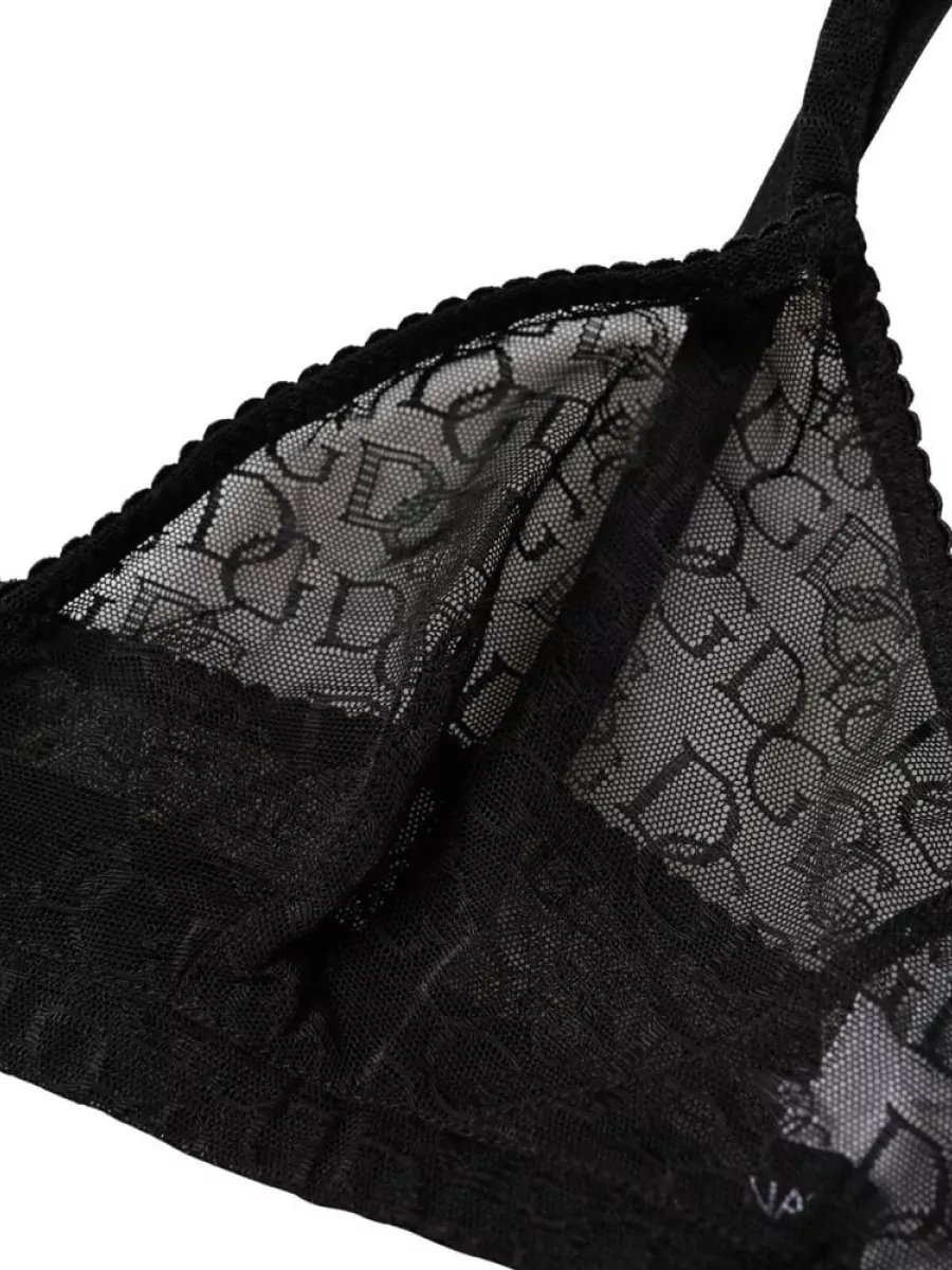 Dolce&Gabbana Sheer Logo Soft Cup Bra