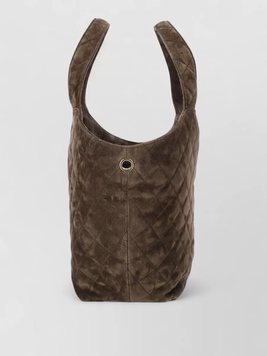 Saint Laurent Icare Medium Leather Tote Bag