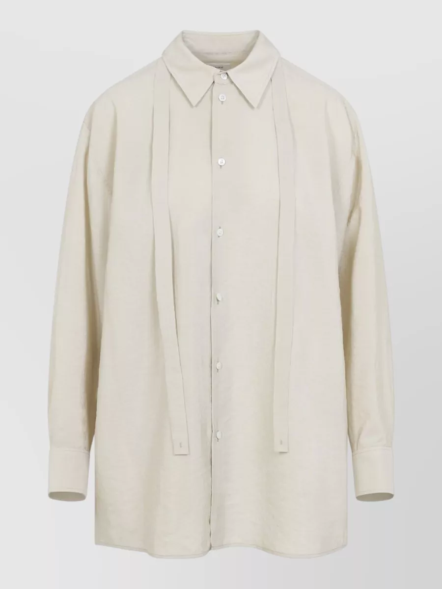 Lemaire Silk Long Shirt
