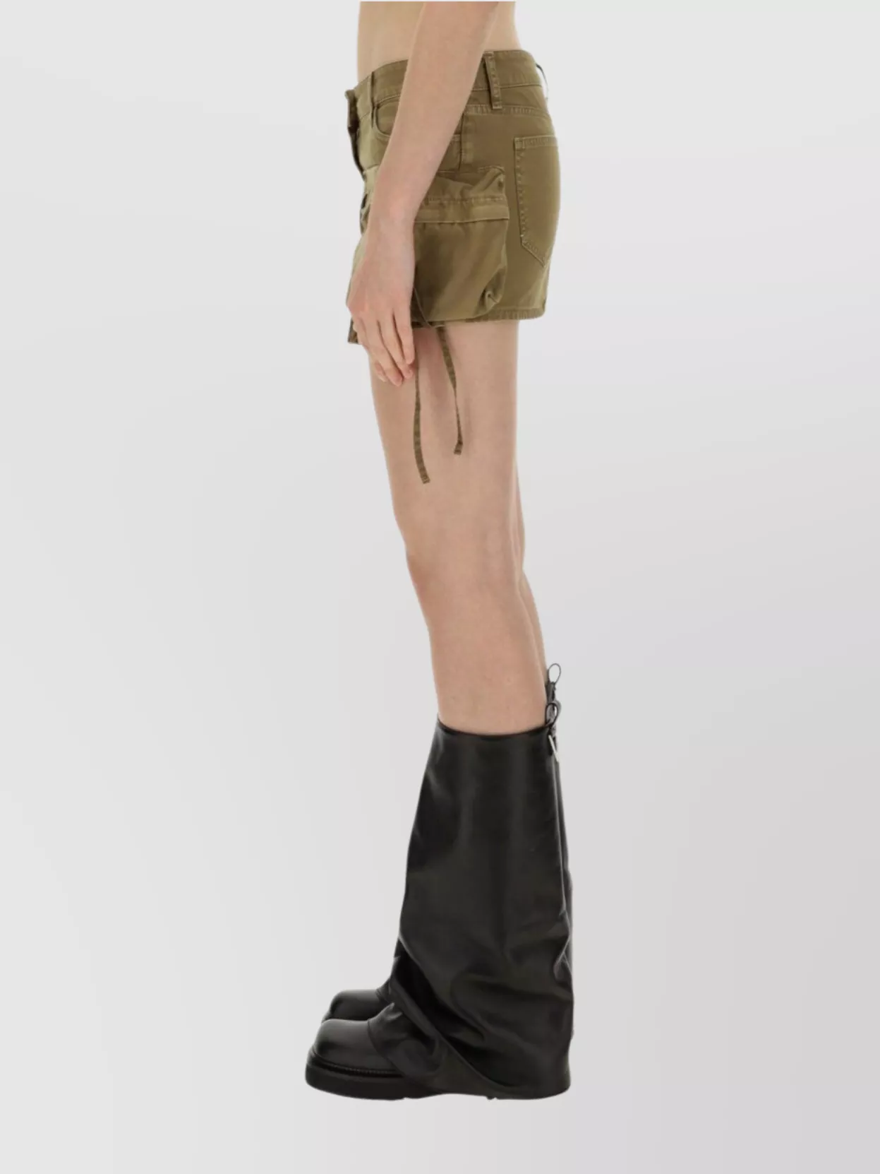 The Attico Mini Skirt Pockets "Fay"