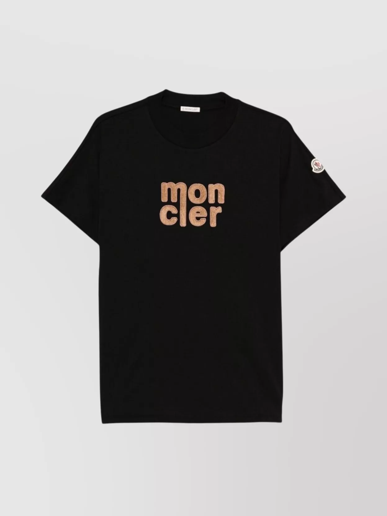 Moncler - teddy logo cotton t-shirt
