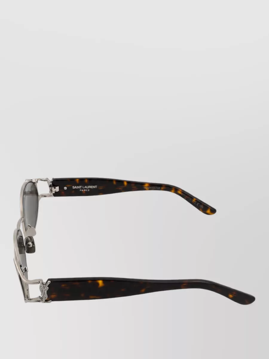 Saint Laurent Metal Square Sunglasses
