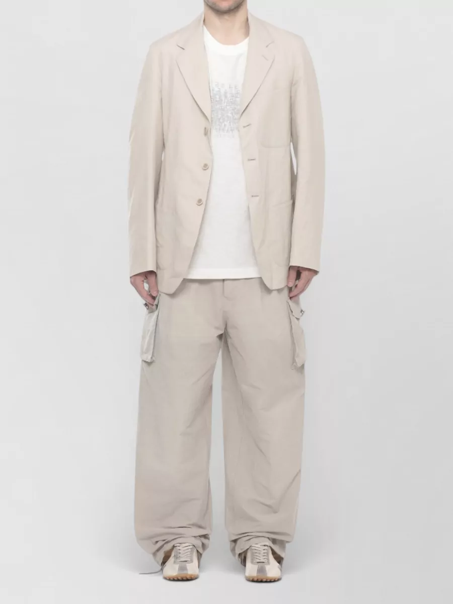 Maison Margiela Silk Blend Suit Jacket