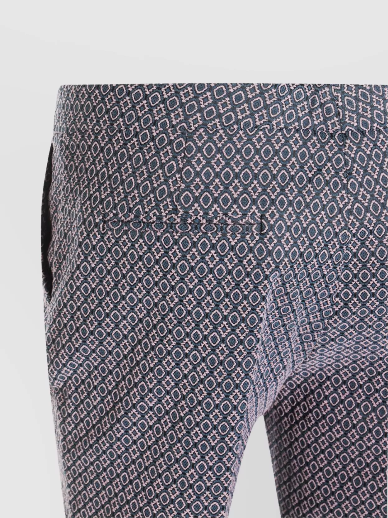 Etro Trousers In Casual Geometric Pattern