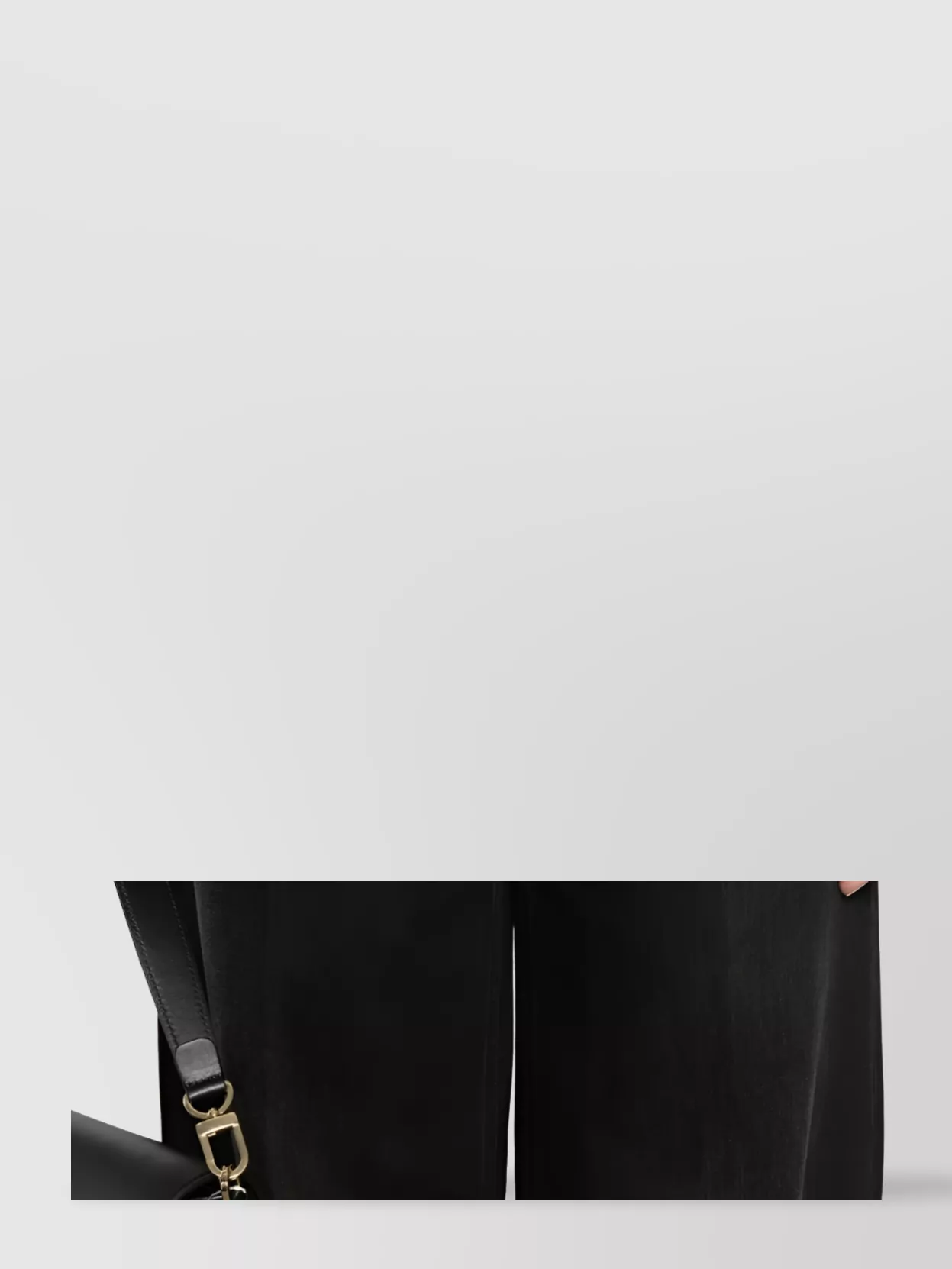 Totême High Waist Wide Leg Denim Trousers