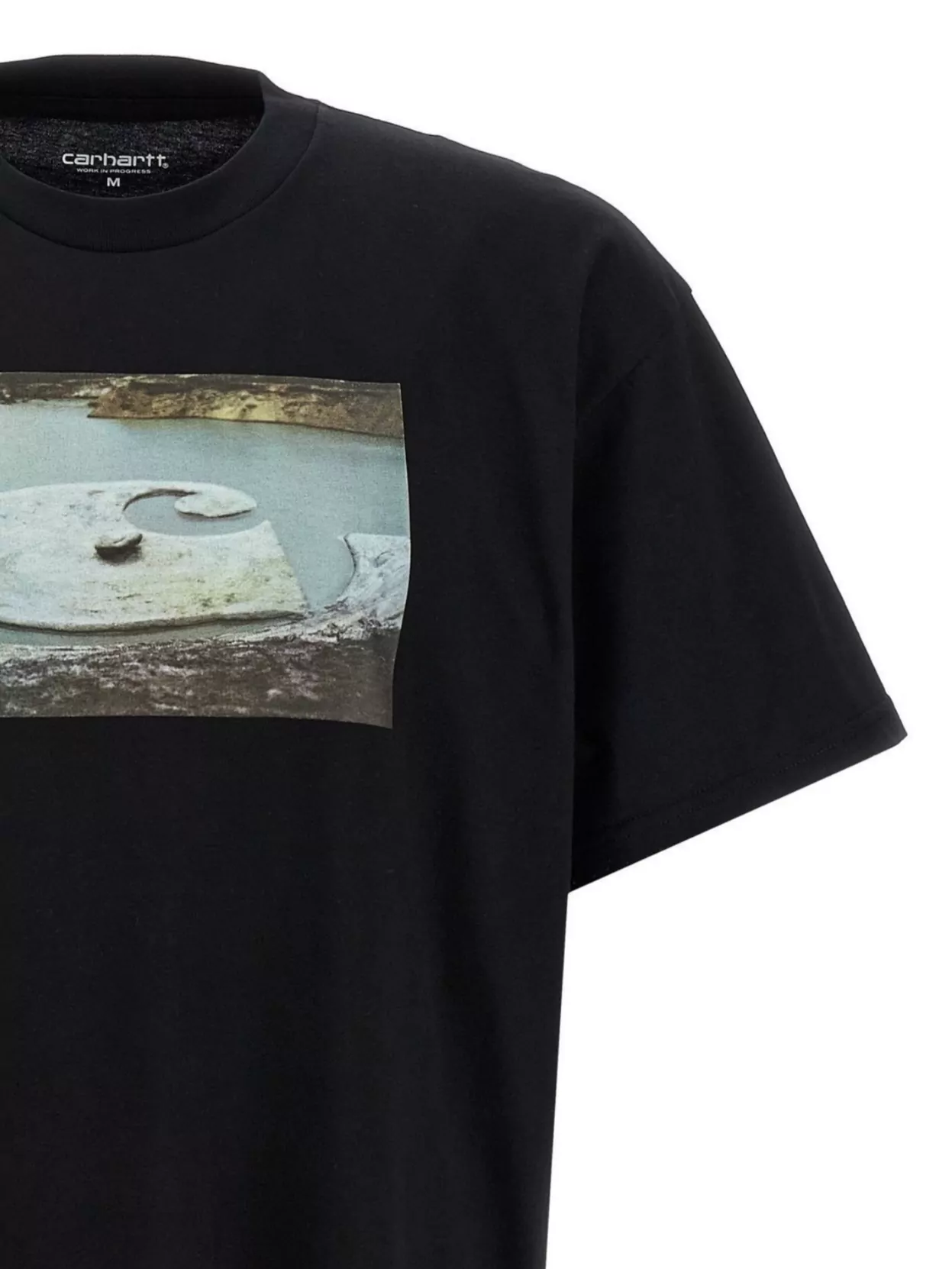 Carhartt Wip 'Water Mud' Crew Neck Graphic T-Shirt