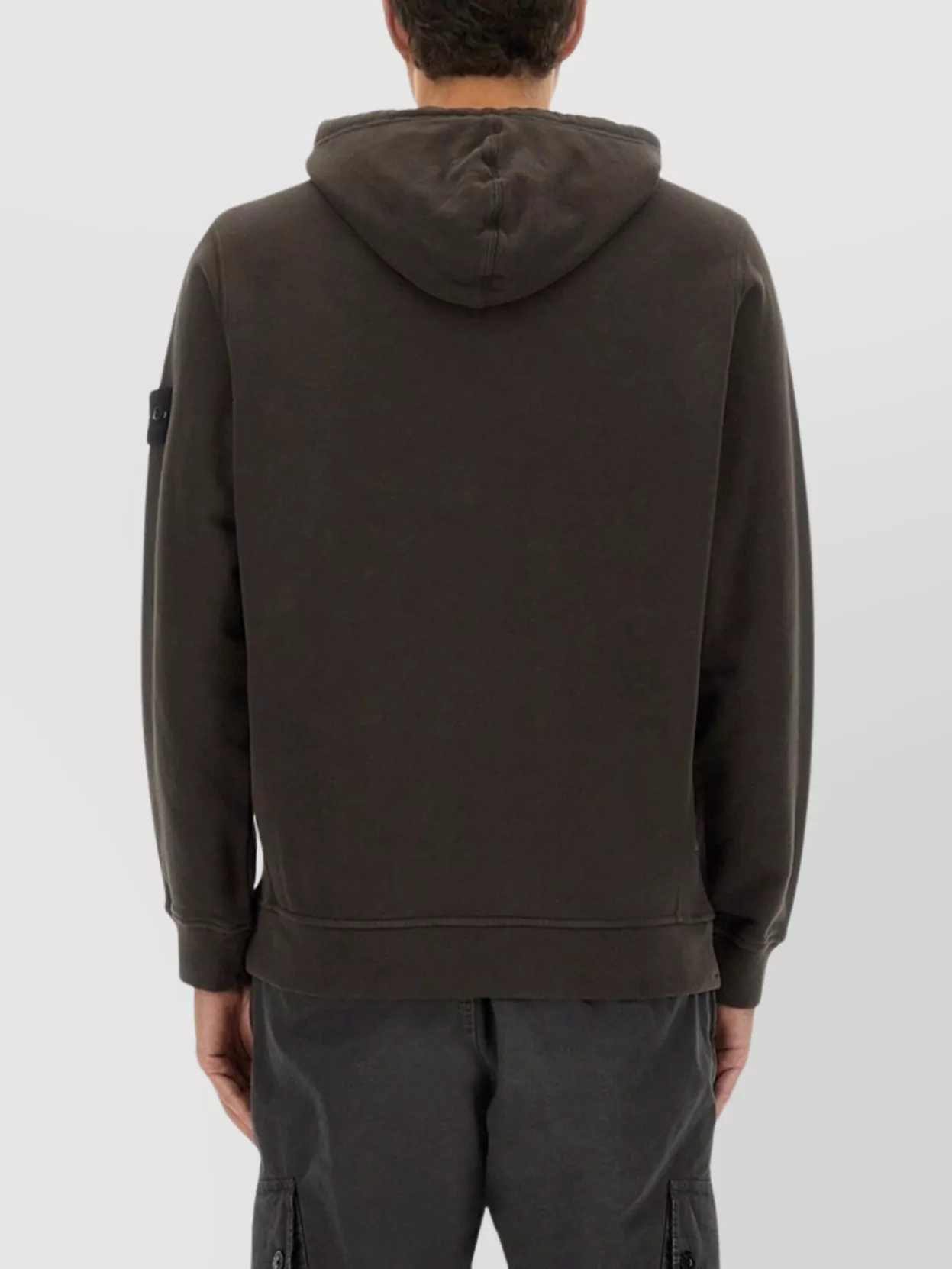 Stone Island Hooded Sweater With Front Pockets And Long Sleeves
