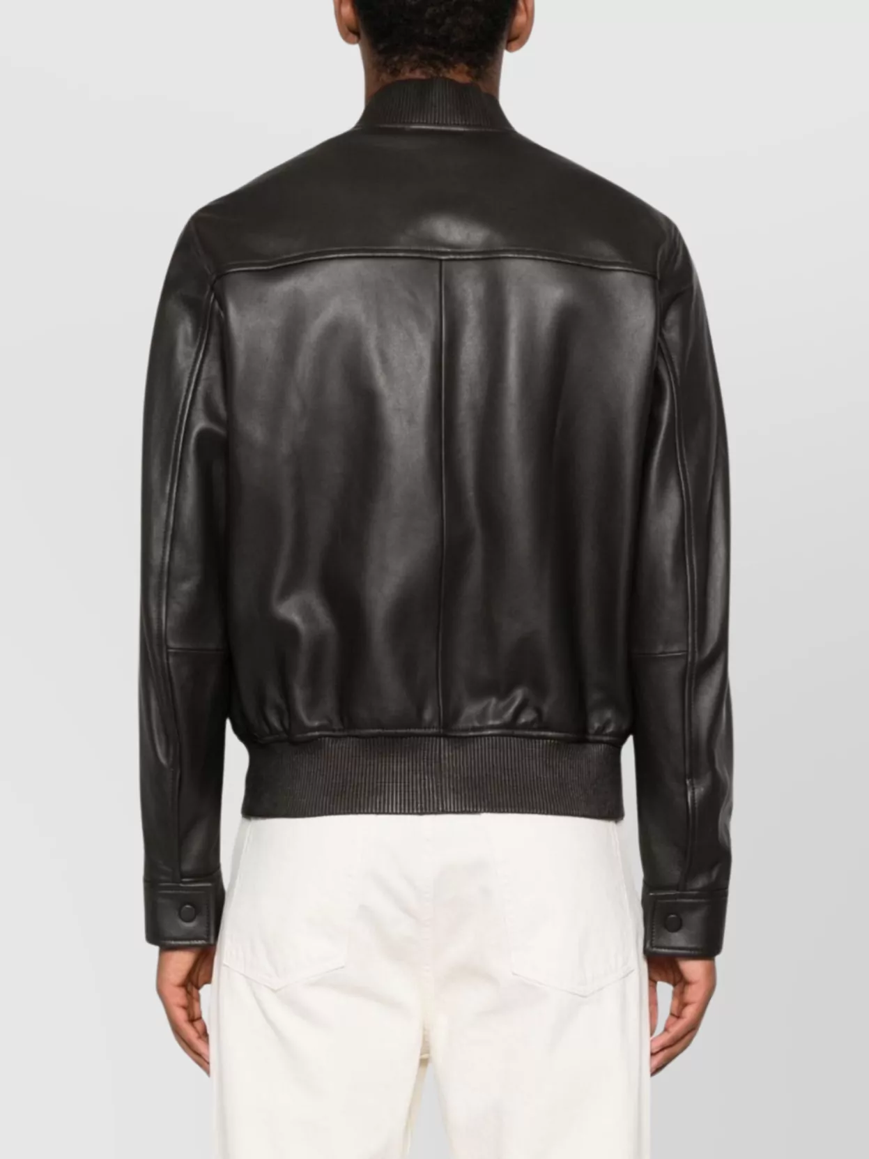 Emporio Armani Jacket Leather Front Pockets