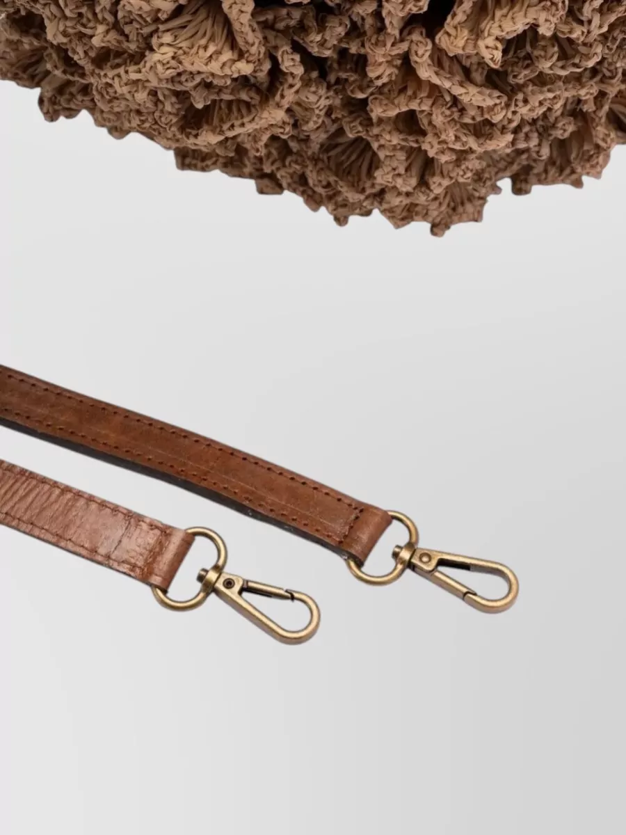 Ibeliv Crossbody Bag Detachable Strap Top Handles