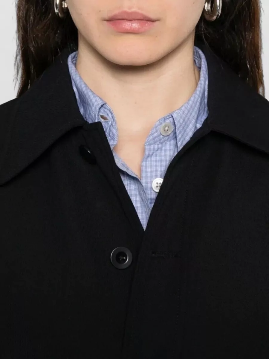 A.p.c. Buttoned Jacket Long Sleeves Flap Pockets