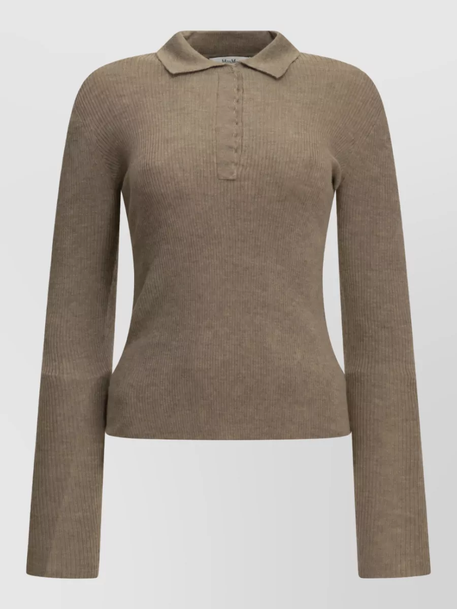 Max Mara cashmere polo shirt