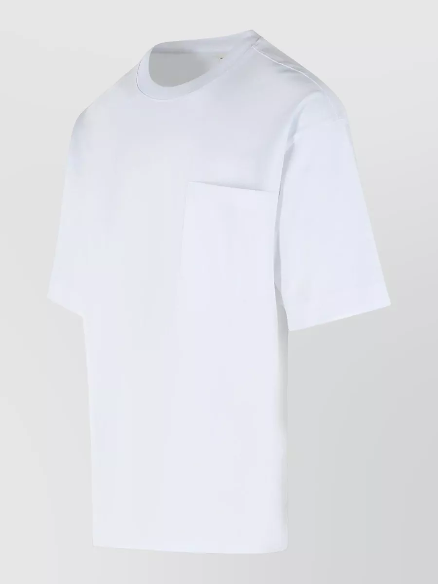 Dries Van Noten Heso Cotton T Shirt Short Sleeves Crewneck