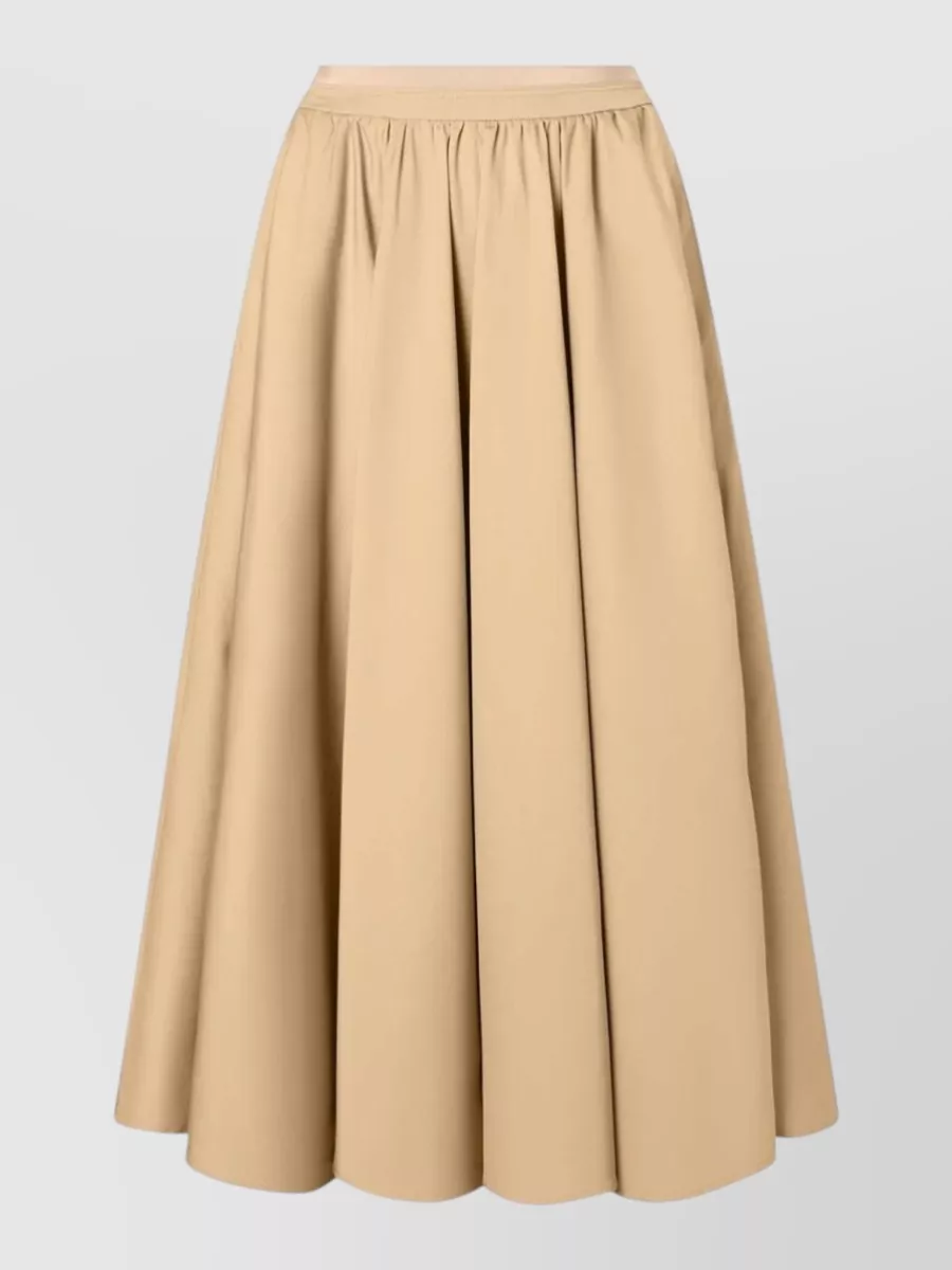 Patou Cotton Maxi Skirt