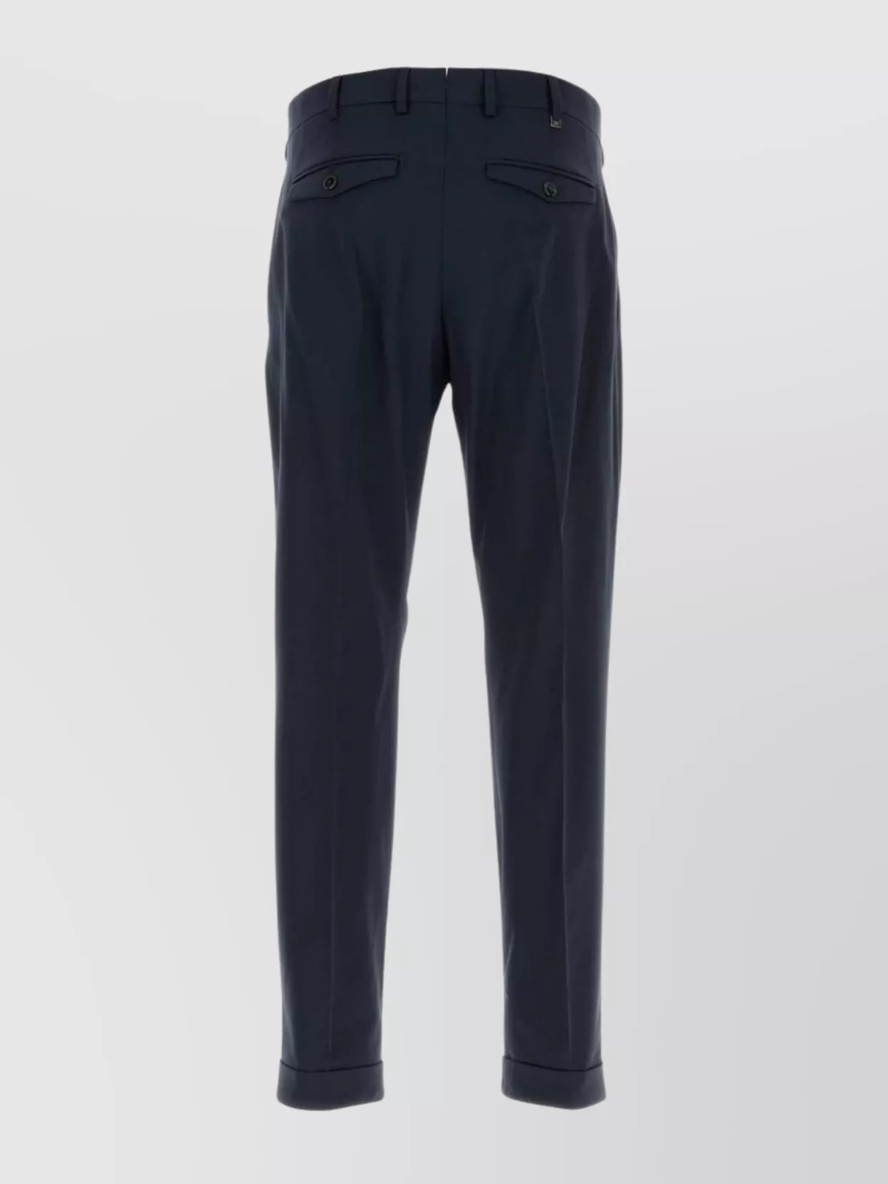 Pt Torino Rebel Mohair And Wool Trousers In Black