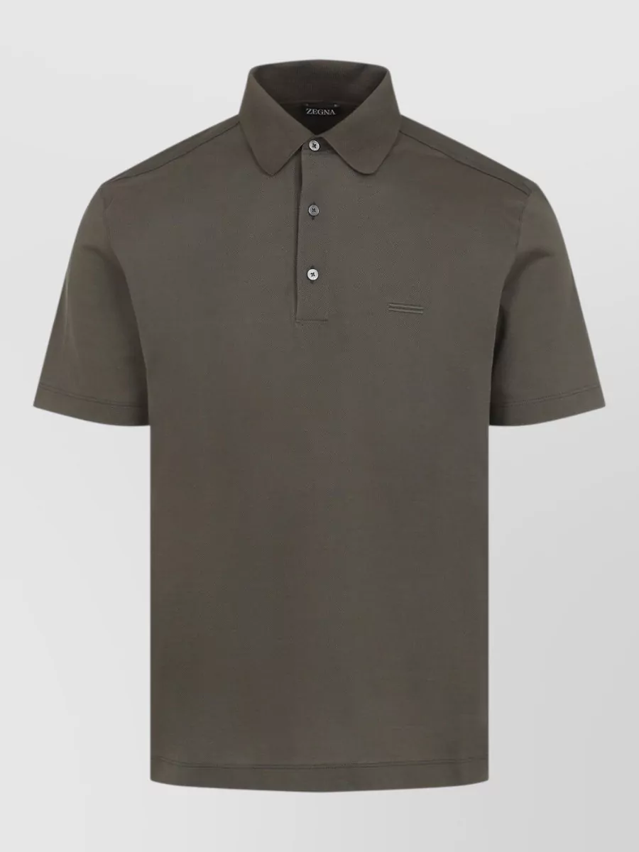 Zegna Cotton Regular-Fit Polo Shirt