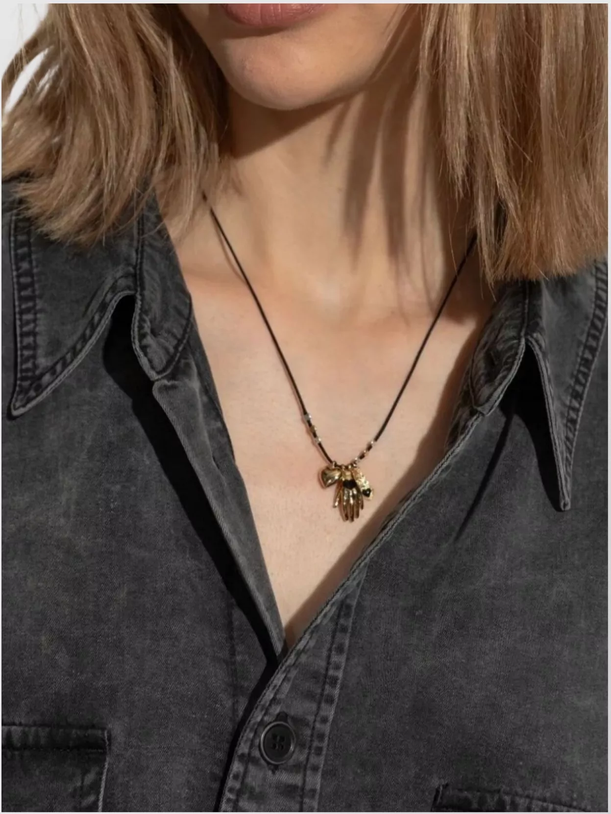 Isabel Marant Necklace With Adjustable Length And Pendant Charms
