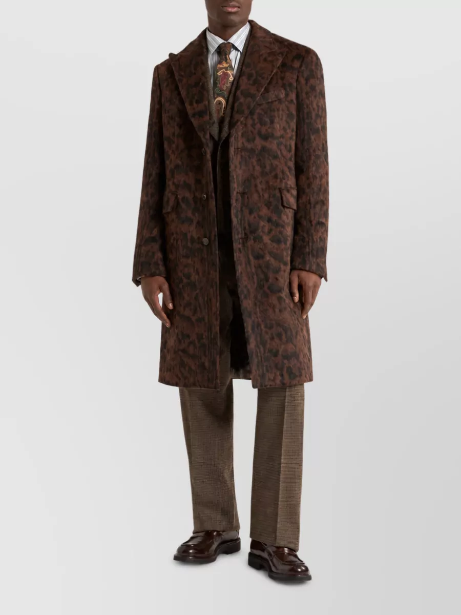 Etro Regular-Fit Peak-Lapel Blazer