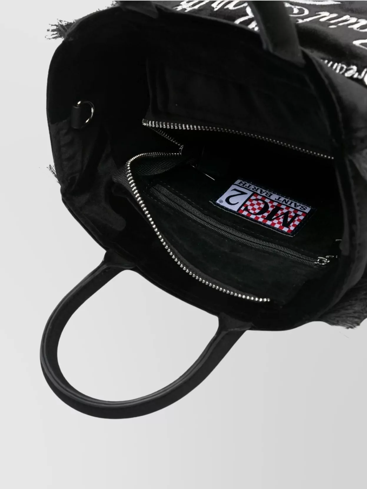 Mc2 Saint Barth Tote Bag With Fringe And Shoulder Strap