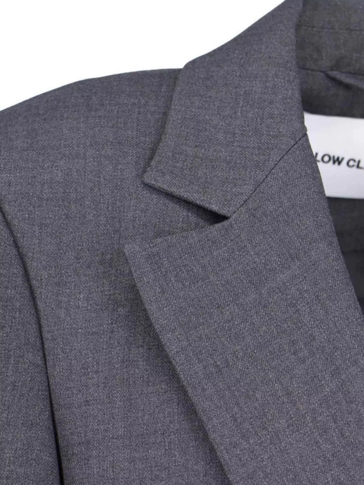 Low Classic Tailored Blazer With Notch Lapel And Pockets