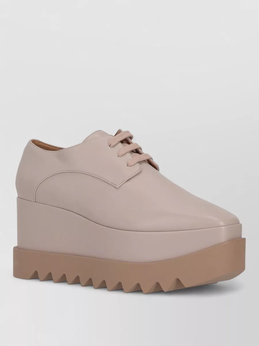 Stella Mccartney Platform Lace-Up Shoes