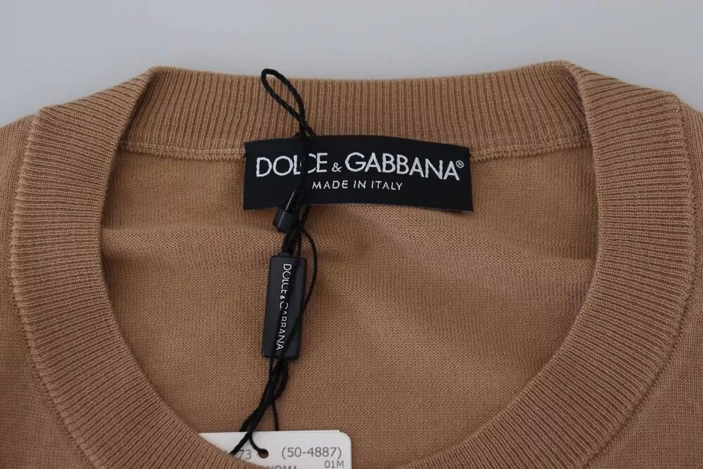 Dolce&Gabbana Cashmere Crew-Neck Sweater