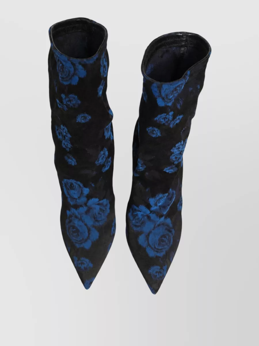 Dolce&Gabbana Floral Sock Boots
