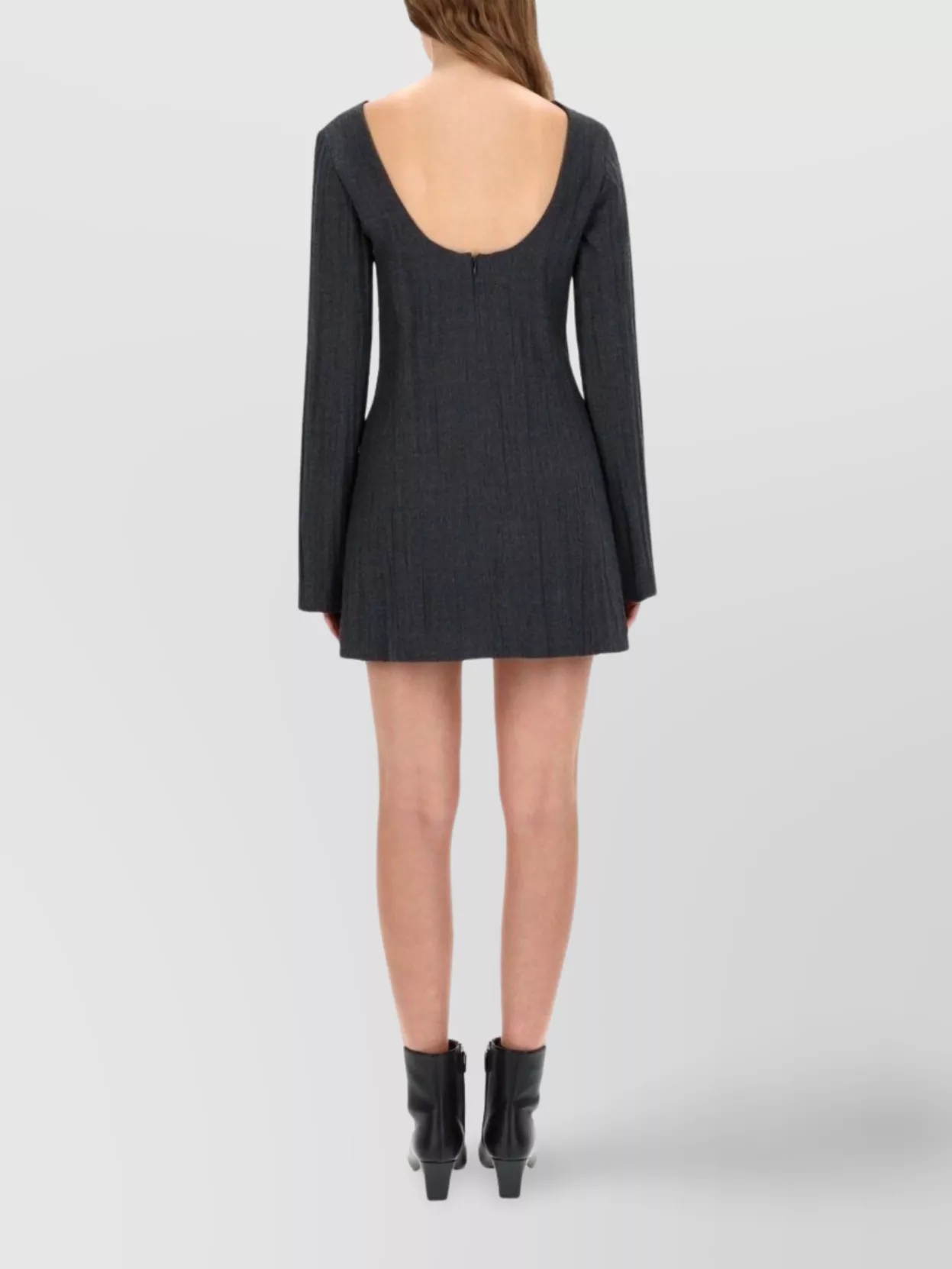 Our Legacy Long Sleeve Dress Scoop Back Design