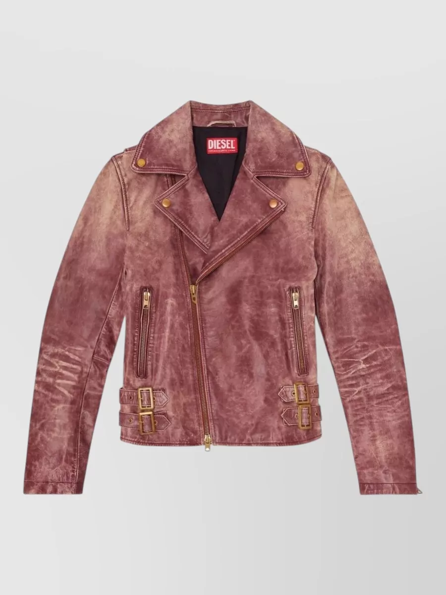 Diesel leather blazer